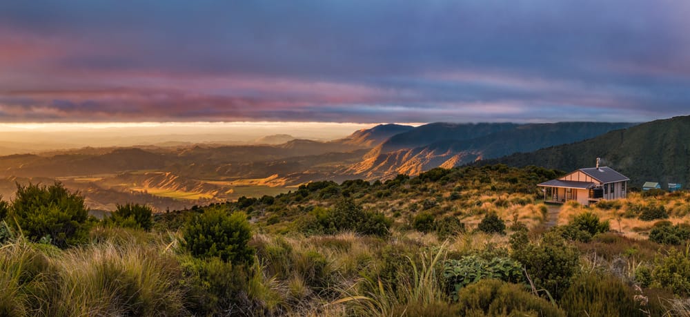 Photographic locations worth sweating for: Rangiwahia Hut, Ruahine Ranges post image